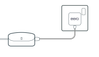 eero connected to mains power