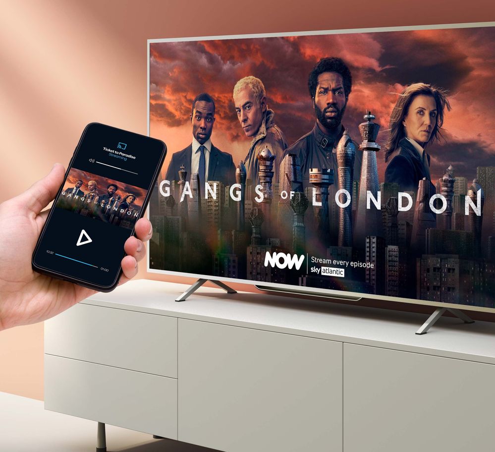 Chromecast Built-in on the TalkTalk TV Hub box