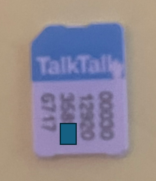 This is a talktalk sim 07443 X1128X