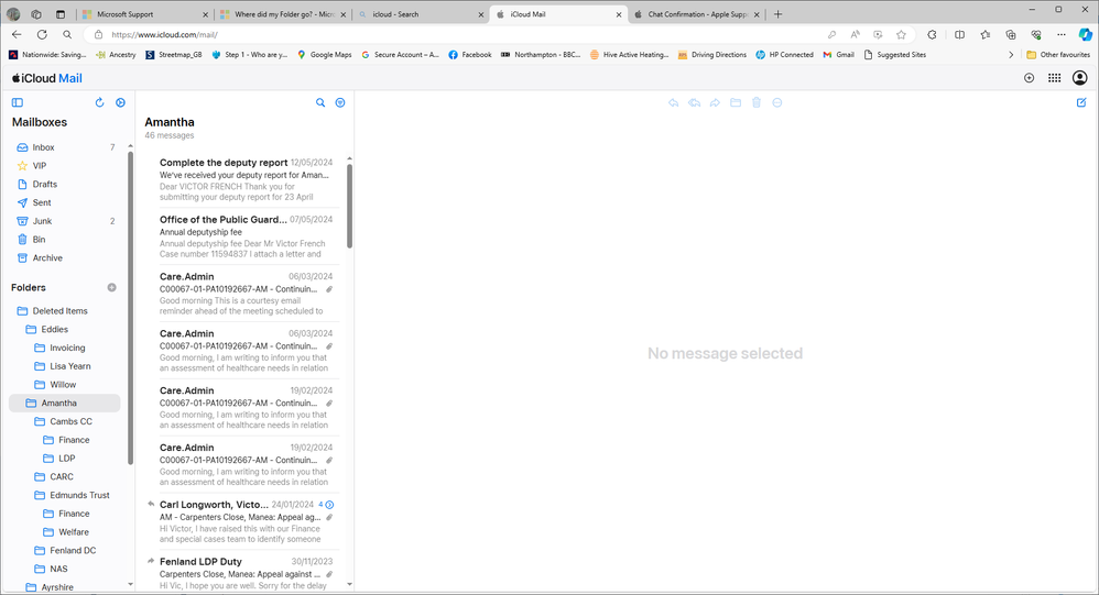 iCloud webmail