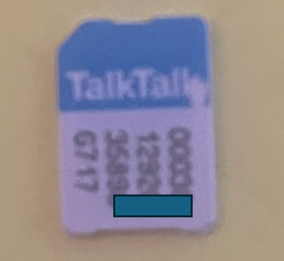 TalkTalk sim