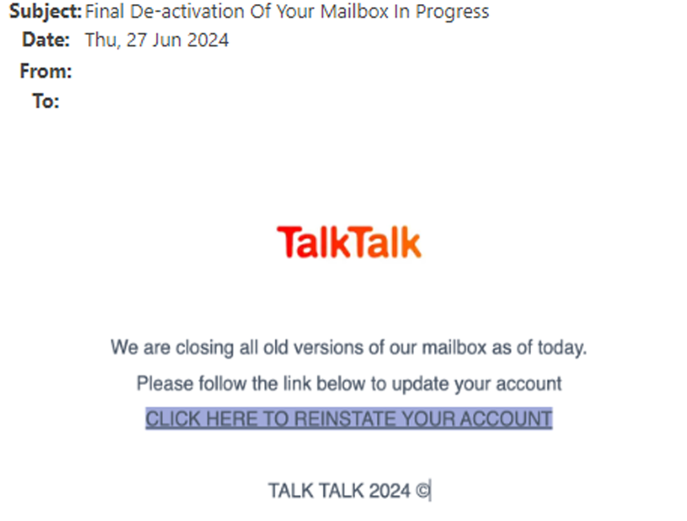 example-of-phishing-email-with-Final-De-activation-Of-Your-Mailbox-in-Progress-in-subject