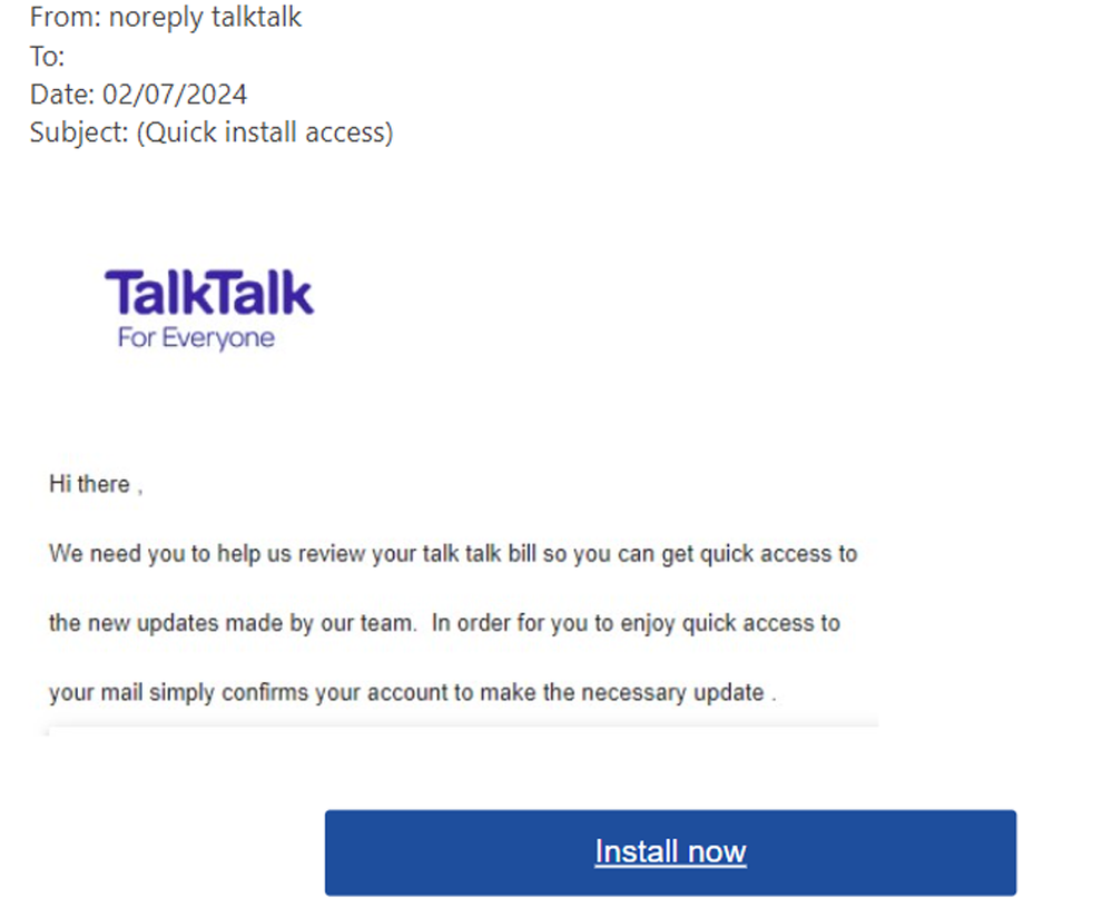 example-of-phishing-email-with-(quick-install-access)-in-subject