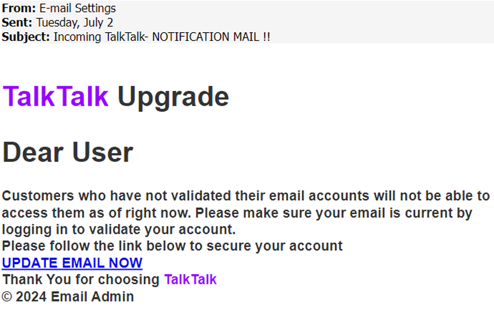 example-of-phishing-email-with-Incoming-TalkTalk-NOTIFICATION-MAIL-in-subject