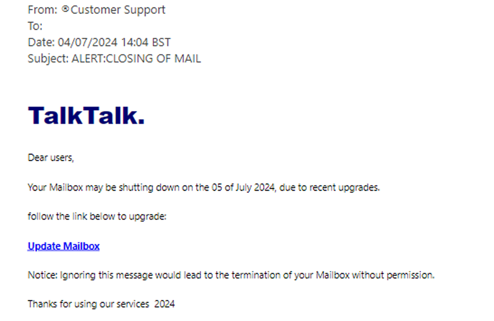 example-of-phishing-email-with-ALERT-CLOSING-OF-MAIL-in-subject
