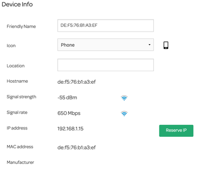 iphone router status dc'd