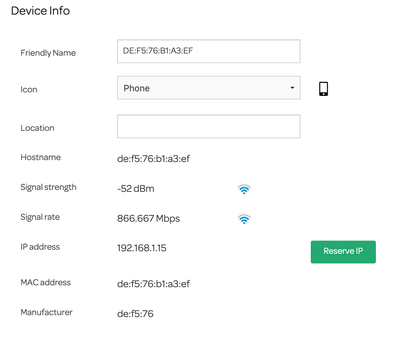 iphone router status alive
