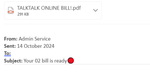 example-of-phishing-email-with-O2-bill-is-ready-e-in-subject