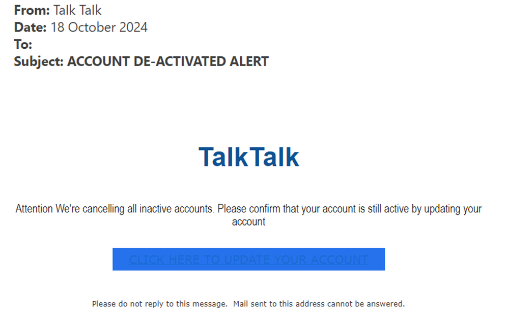 example-of-phishing-email-with-ACCOUNT-DE-ACTIVATED-ALERT-in-subject