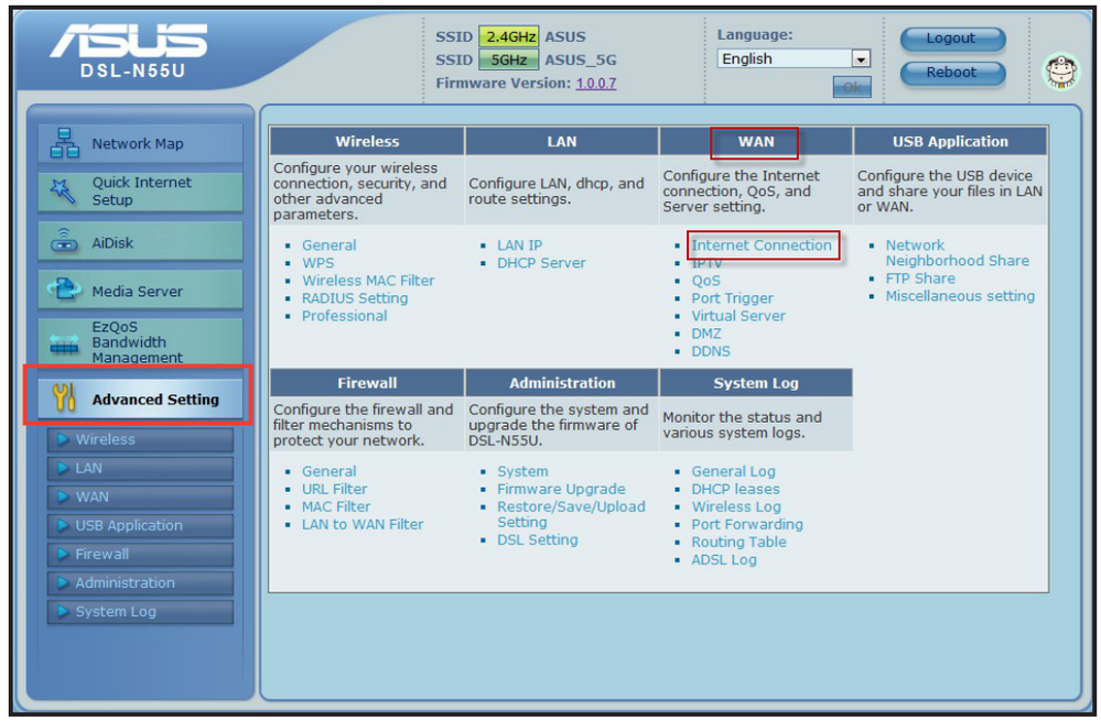 Asus DSL N55U Advanced WAN Internet.png