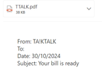 example-of-phishing-email-with-Your-Bill-Is-Ready-in-subject