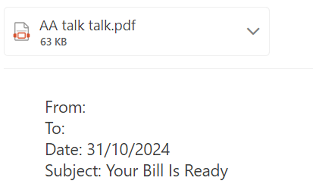 example-of-phishing-email-with-Your-Bill-Is-Ready-in-subject