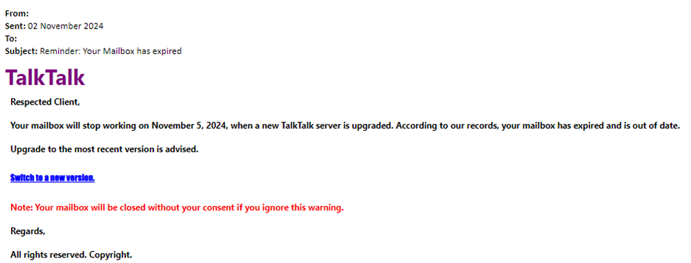 example-of-phishing-email-with-Reminder-Your-Mailbox-has-expired-in-subject