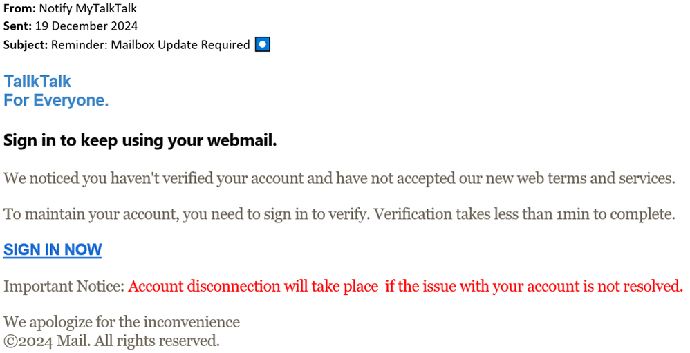 example-of-phishing-email-with-Reminder-Mailbox-Update-Requiredin-subject