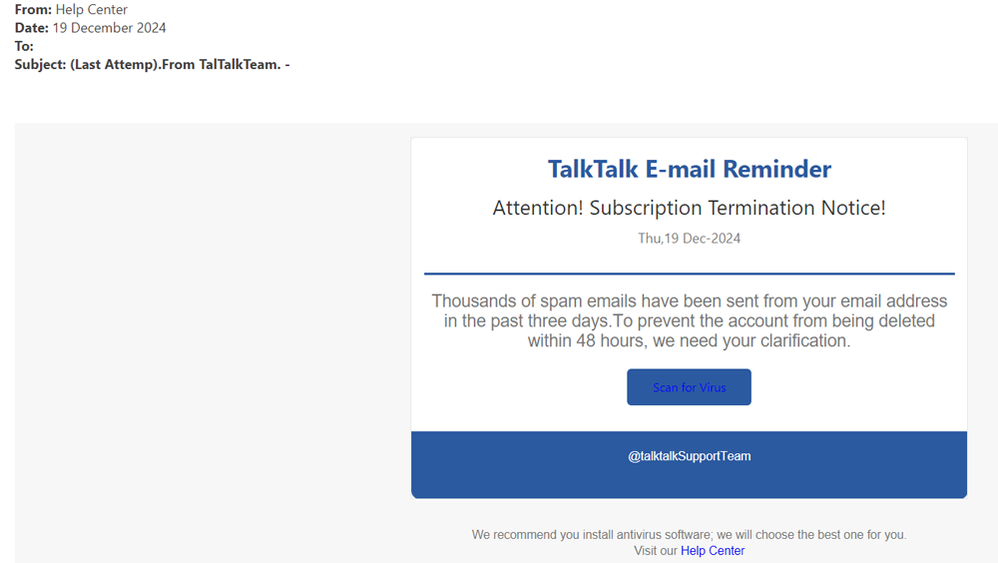 example-of-phishing-email-with-(Last-Attempt)-From-TalTalkTeam-in-subject