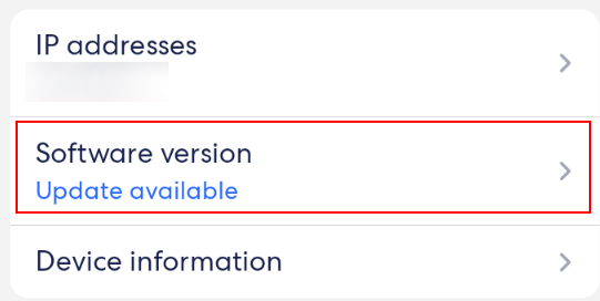 Update available