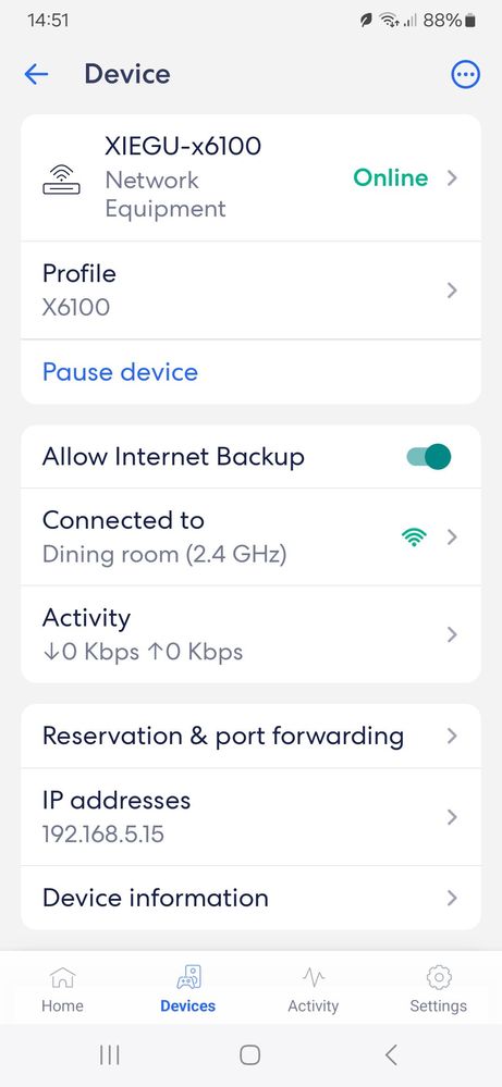 Eero screenshot