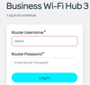 Hub logon