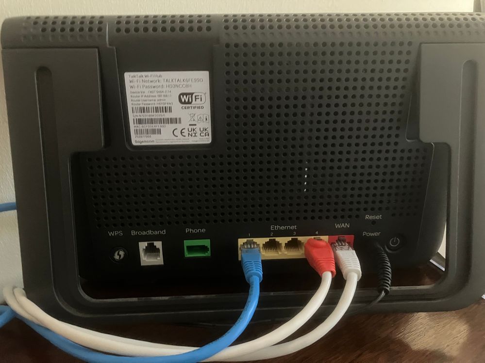 I have connected the landline to the phone port via the Digital Voice Adapter