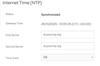Custom NTP
