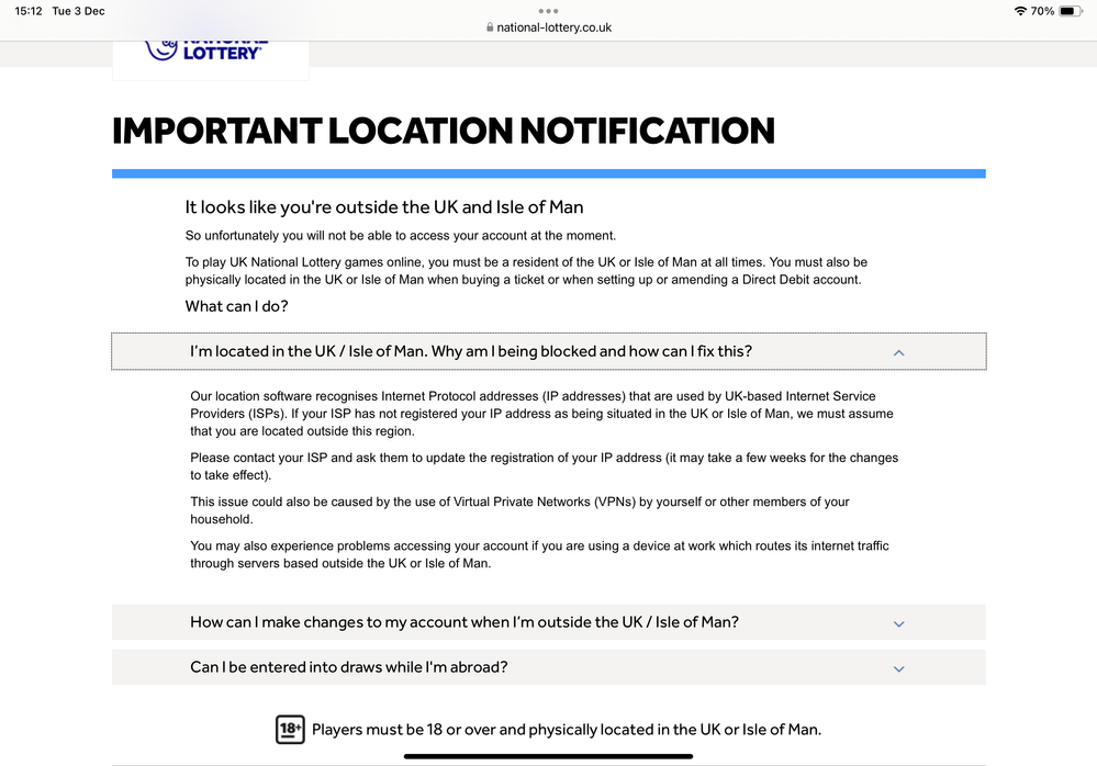 From National Lottery